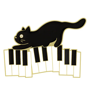 Cats in Plants Enamel Pins 