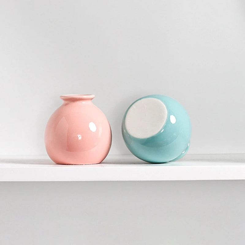 Aesthetic Flower Vases Mini Ceramics Vase
