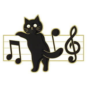 Cats in Plants Enamel Pins 